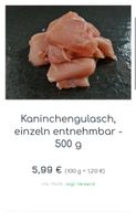 Kaninchen Gulasch - Barf - Frostfleisch 22kg Horn-Lehe - Lehesterdeich Vorschau