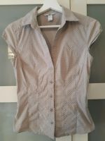 ♡Bluse♡H&M♡36♡Beige♡Punkte♡ Baden-Württemberg - Emmendingen Vorschau