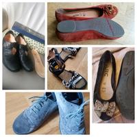 39 Echt-Leder Schuhe Jette grau Dockers Marc Tamaris Think! Niedersachsen - Achim Vorschau