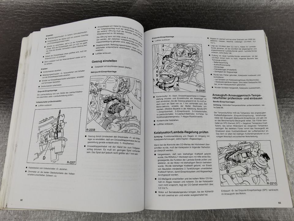 Selbsthilfe Buch So wirds gemacht Renault R19 Reparatur Handbuch in Bartenshagen-Parkentin