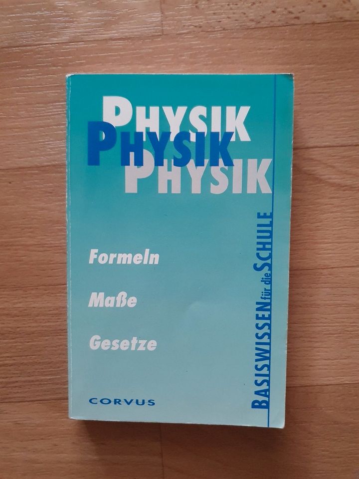 2x Buch Basiswissen für die Schule Die Erde Physik 1997 in Halle