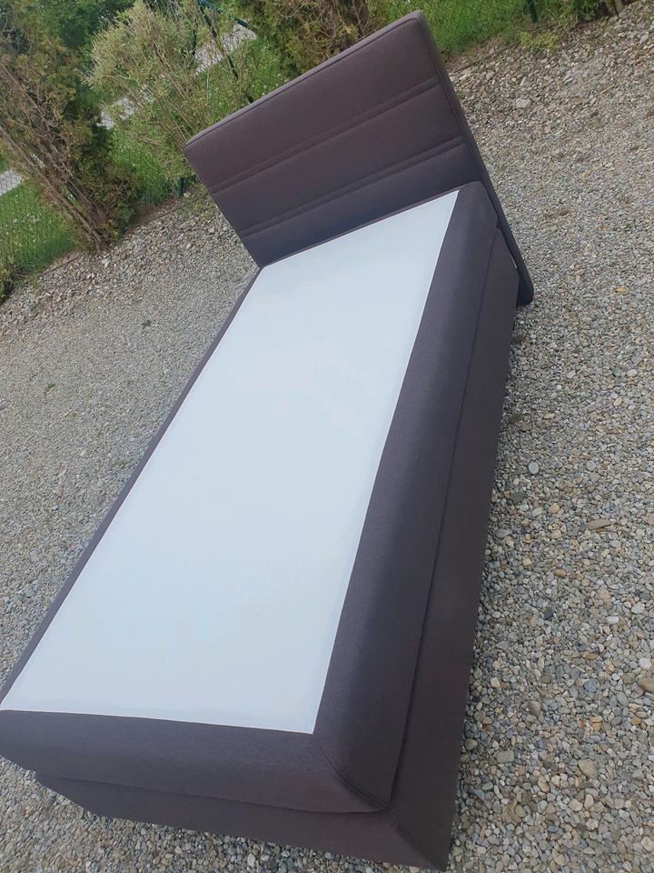 Schlaraffia Boxspringbett 100x200 mit Geltex Topper in Königsbrunn