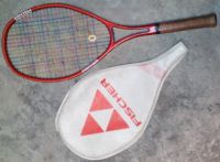 Badminton Schläger Fischer mit Hülle Rot M Thüringen - Nessetal Vorschau