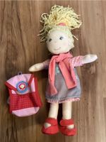 Haba Weichpuppe mit Rucksack 30 cm groß Hannover - Bothfeld-Vahrenheide Vorschau