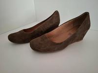 5th Avenue Pumps Keilabsatz 41 Leder braun Berlin - Wilmersdorf Vorschau