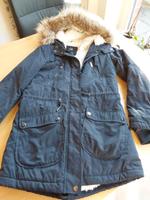 Blaue Winterjacke Gr 36 - wie NEU Niedersachsen - Rodenberg Vorschau