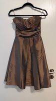 Abschlusskleid, Cocktailkleid, Jugendweihekleid - XS - Braun/Gold Dresden - Blasewitz Vorschau