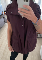 Zara Weste Burgundy Nylon Weste gr XS-S Neu Baden-Württemberg - Sindelfingen Vorschau