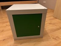 ♥️ Kallax Regal 1er weiß mit Tür grün ♥️ Nachttisch Wuppertal - Elberfeld Vorschau