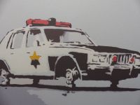 BANKSY Lithografie 50 x 35 cm "Policecar" limitiert "GERAHMT" Nordrhein-Westfalen - Gronau (Westfalen) Vorschau