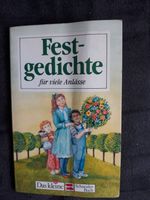 Festgedichte für viele Anlässe, Das kleine Schneiderbuch / BUCH Nordrhein-Westfalen - Viersen Vorschau