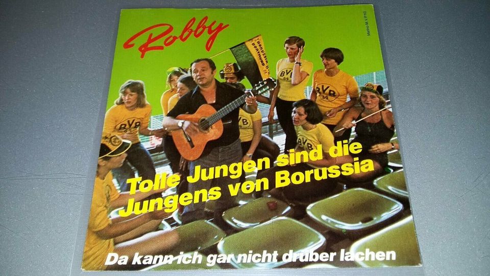 ROBBY Vinyl Single –  Tolle Jungen Sind Die Jungens Von Borussia in Köln