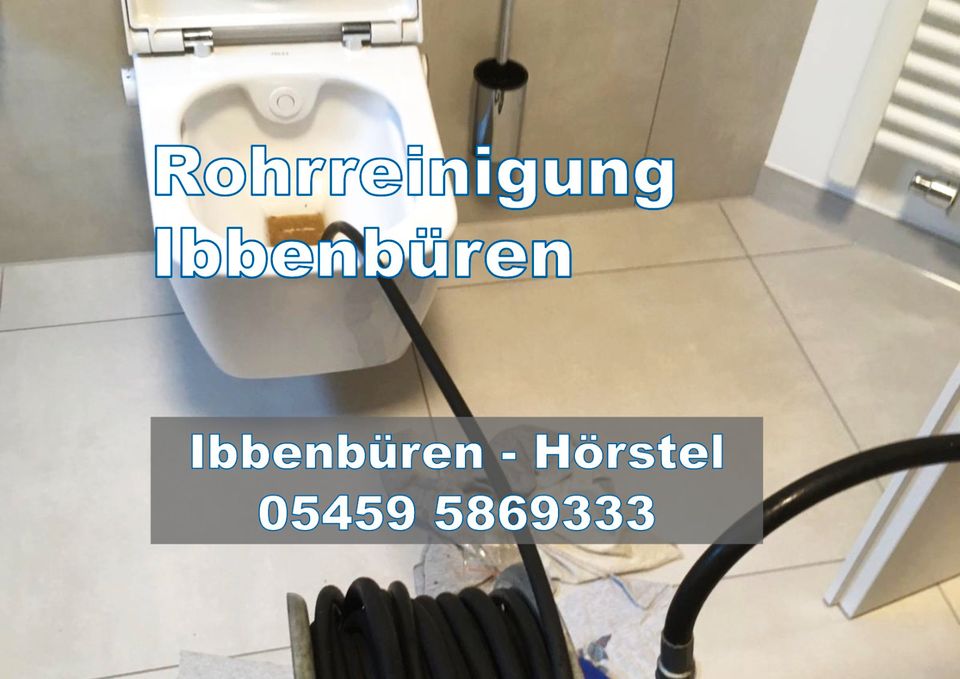 Rohrreinigung I Abfluß - Toilette - WC verstopft? Sofort Termin in Uffeln