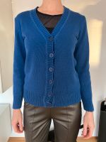 Strickjacke Collection L Gr. M 38 indigo, Baumwolle top Zustand Nürnberg (Mittelfr) - Mitte Vorschau