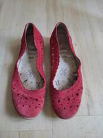 Caprice Ballerinas Slipper, Halbschuhe Wildleder, Rot, Gr. 38,5 Baden-Württemberg - Tübingen Vorschau