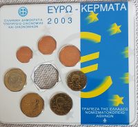 Teil-Kursmünzensatz (KMS), 1 Cent – 1 Euro Griechenland 2003 Niedersachsen - Zetel Vorschau