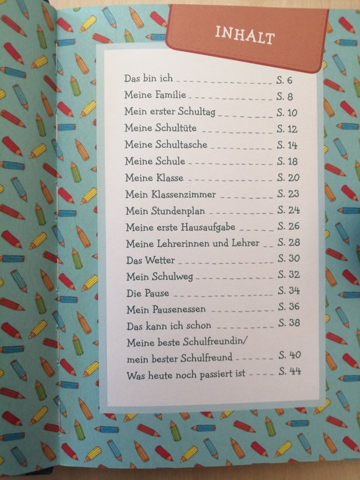 Buch "Mein erster Schultag" in Oybin