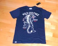 NEU dunkelblaues T-Shirt mit Raubkatze drauf Größe S Urban Jungle Kr. München - Neubiberg Vorschau