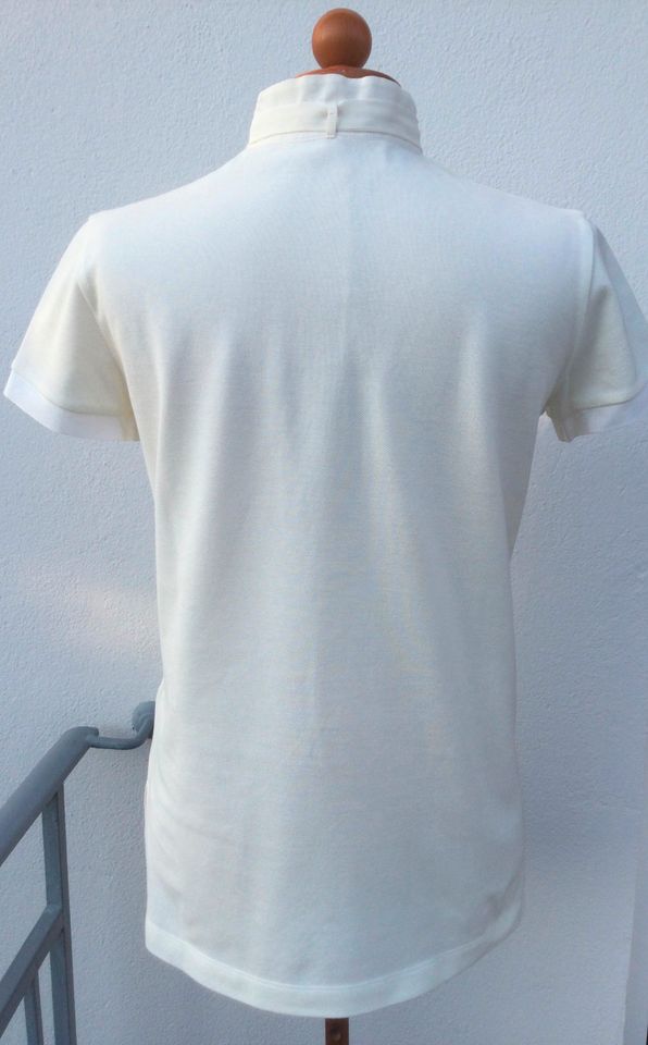 Henry Cotton‘s Italy Poloshirt creme ecru sehr besonders S neuw. in Bremen