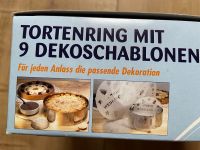 FACKELMANN Edelstahl-Tortenring Backrahmen + 9 Deko-Schablonen Nordrhein-Westfalen - Herne Vorschau