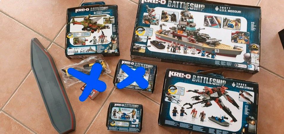 Kre-O Kreo Lego kompatibel Alien Battleship Hasbro Star Schiff in Güntersleben