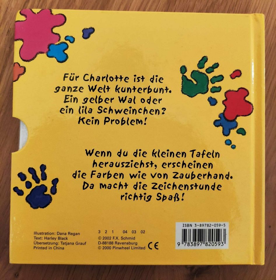 Bilderbuch mit Farbeffekten / Eine zauberhafte Malstunde in Darmstadt