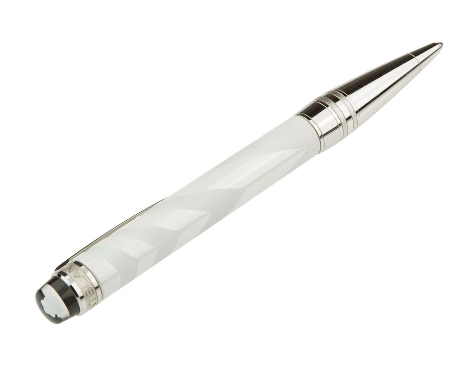 Montblanc Starwalker Ceramics Doué White Kugelschreiber Platinum in Pfarrkirchen