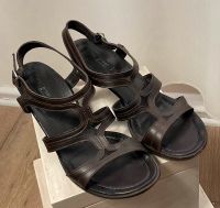 Paul Green, Braun, Leder Sandaletten Sandalen Größe 8 Nordrhein-Westfalen - Hamm Vorschau