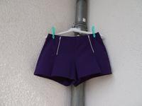 kurze lila Shorts von Bonprix mit Reißverschlüssen 38 Dresden - Briesnitz Vorschau