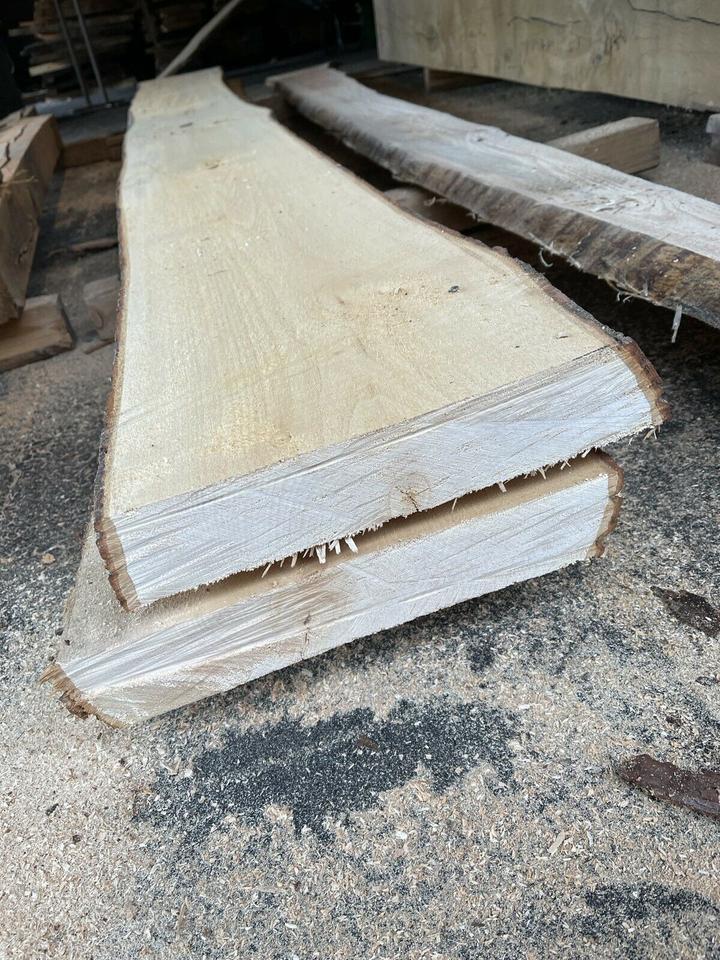 Linde 60mm Schnittholz Diele Holzbrett Platte Baumkante Holz in Nittendorf 