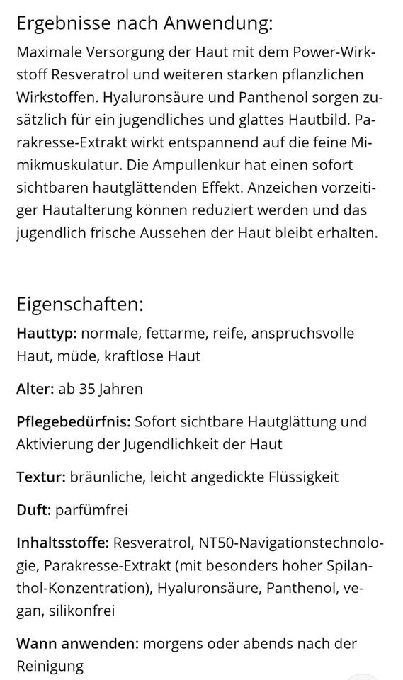 M. Asam Resveratrol Premium NT 50 in Sulzbach (Saar)