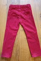 Cordhose Gr. 116 rot H&M Hessen - Hohenroda Vorschau