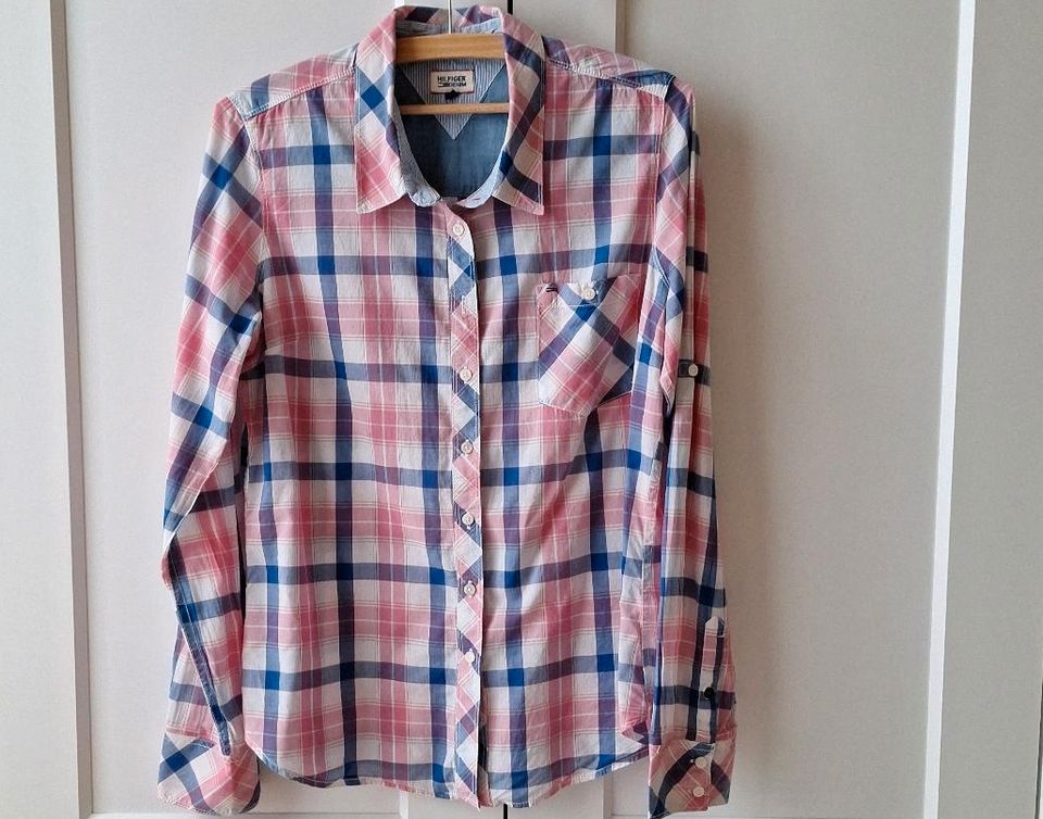 Tommy Hilfiger Bluse kariert S Damen rosa blau in Rheinland-Pfalz -  Flörsheim-Dalsheim | eBay Kleinanzeigen ist jetzt Kleinanzeigen