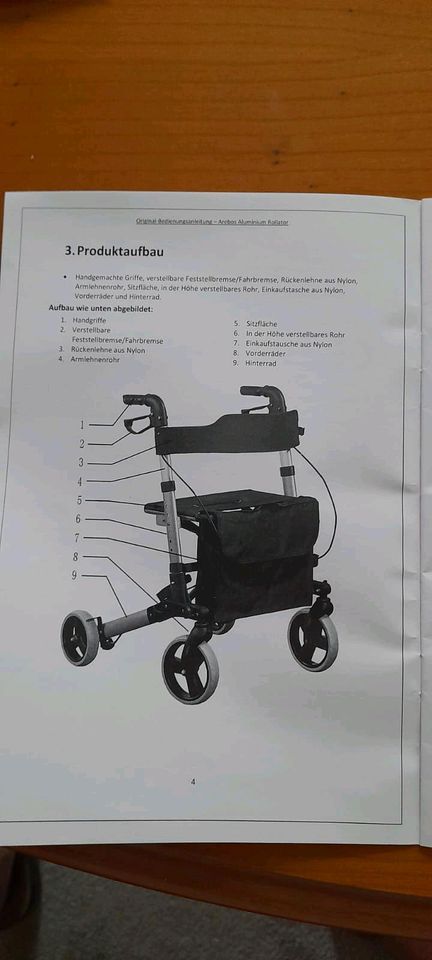 Aluminium Rollator in Pasewalk