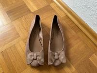 Ballerina rose Schleife Schuhe Damen taupe nude Bayern - Neustadt a.d.Donau Vorschau