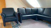 Sofa blau mit Sessel Niedersachsen - Lüneburg Vorschau