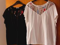 Esprit 2 Shirts Gr. M, weiß und schwarz, Blumen Rheinland-Pfalz - Schweppenhausen Vorschau