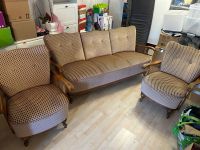 Chippendale Couch & 2 Sessel  vintage Korb Geflecht Saarbrücken-West - Gersweiler Vorschau