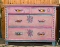 Holzkommode Deko Upcycling Chabby Vintage Nordrhein-Westfalen - Arnsberg Vorschau