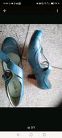Türkis/petrolfarbene Schuhe Gr. 40 Nordrhein-Westfalen - Ahlen Vorschau