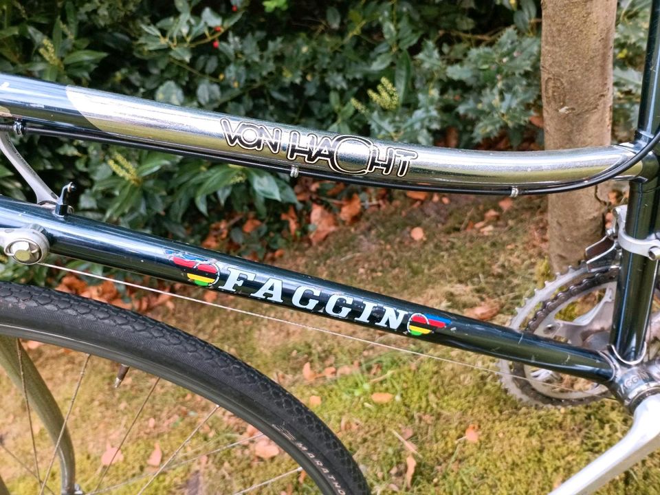 Rennrad Damen Vintage Faggin Stahl Shimano von Hacht Hamburg 28" in Ottersberg