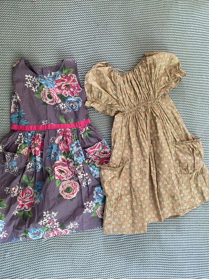 Miniboden Mini Boden Kleid Rosen Sommerkleid lila 7- 8 122 128 in Erding