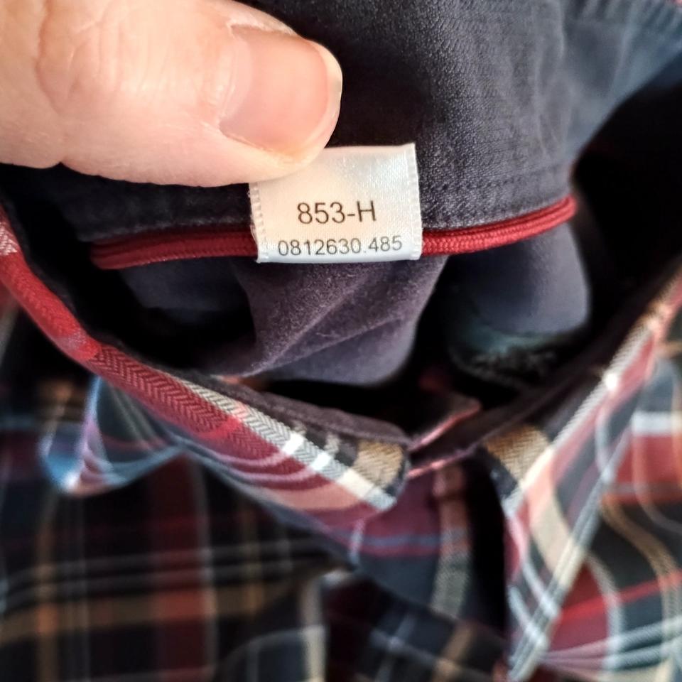 Walbusch Herren Langarm Comfort Hemd | Gr. L 41/42 | Tartan-Karo in Holzkirchen