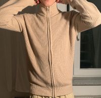 Creme/Khaki Woll-Sweatshirt mit Zipper von Vaan Van Niedersachsen - Hemmingen Vorschau