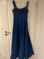 Off Shoulder Abendkleid blau glitzer Köln - Heimersdorf Vorschau