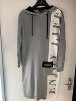 Kapuzen Strickkleid Monari, grau-schwarz-weiß, Gr 38 Hessen - Kassel Vorschau