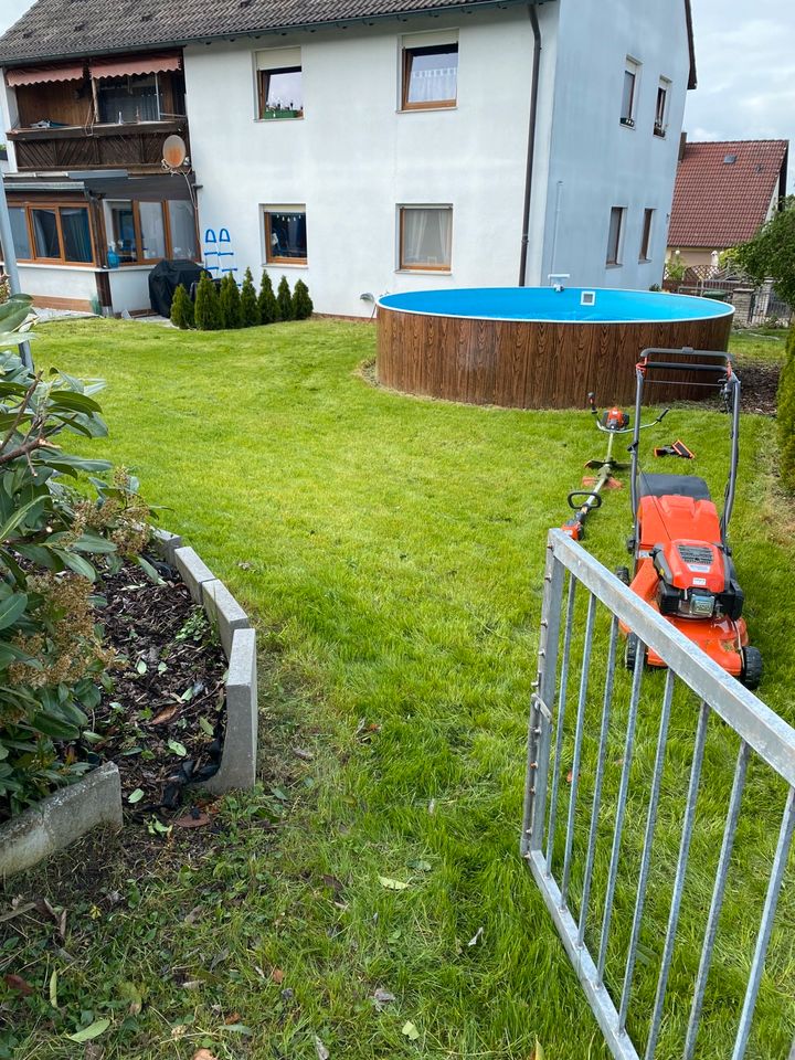 Rasen mähen egal ob große oder kleine Fläche in Langenzenn