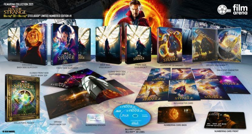 Doctor Strange Filmarena FAC#149 3D Blu-ray E1+E2 Boxset in Karlsruhe