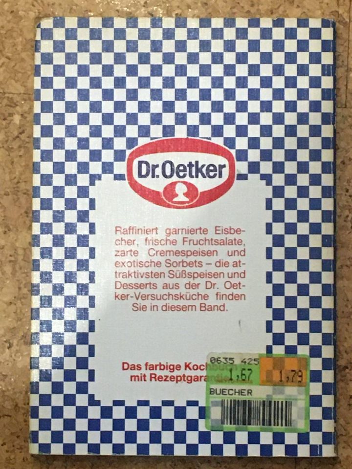 Dr.Oetker: Süßspeisen leicht zubereitet: Moewig in Sonthofen