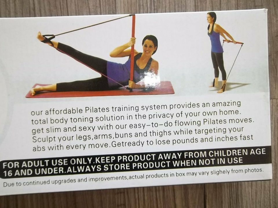 Fitnessübung Pilates tragbare Übung-Stick Gym Pilates Neu OVP in Sinzheim